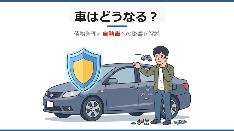 債務整理すると車はどうなる？手放す場合と残す方法